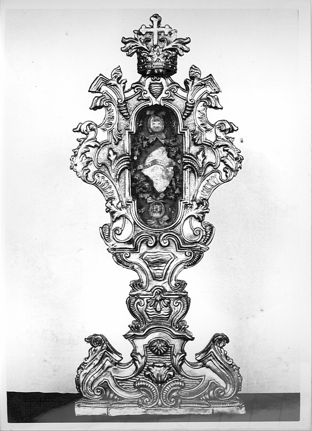 reliquiario, serie - bottega lombarda (sec. XVIII)