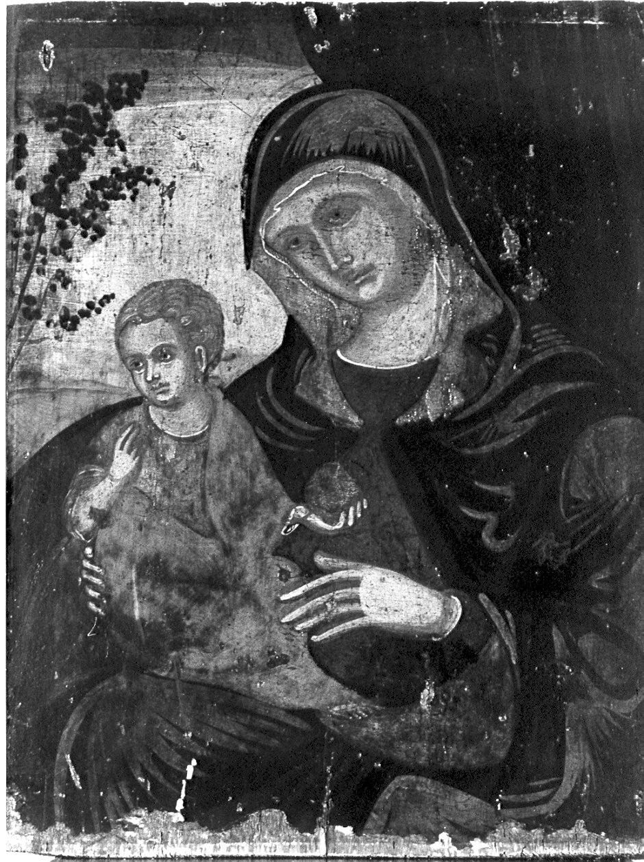 Madonna con Bambino (dipinto, opera isolata) - ambito bizantino (sec. XVIII)