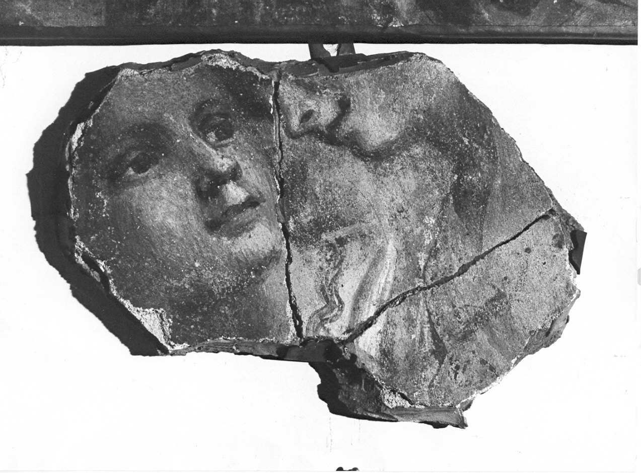 due teste femminili (dipinto, frammento) di Miradori Luigi detto Genovesino (attribuito) (sec. XVI)