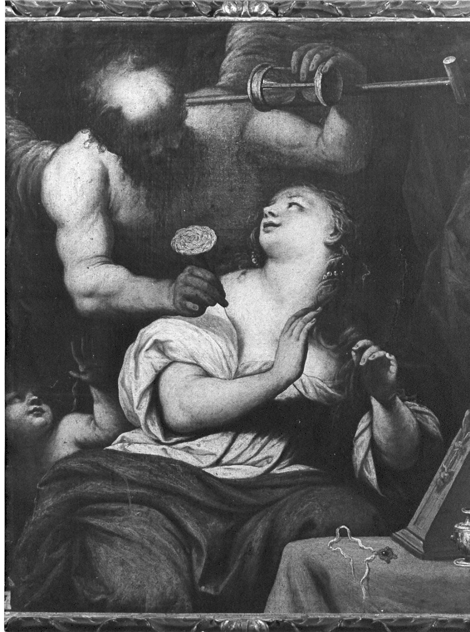 il Tempo ammonitore (dipinto, opera isolata) di Procaccini Giulio Cesare (attribuito) (sec. XVII)