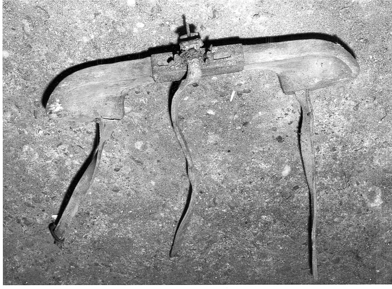 Non rilevato (attrezzo per raddrizzare le corna dei bovini) - bottega vigevanese (sec. XX)