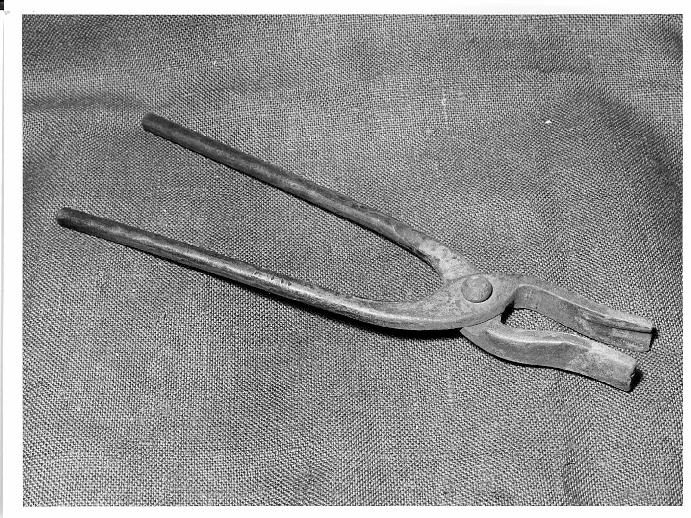 Non rilevato (tenaglia da forgia) - bottega vigevanese (sec. XX)