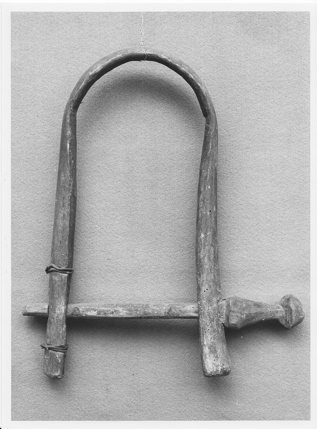 collare da bovino - bottega (sec. XIX)