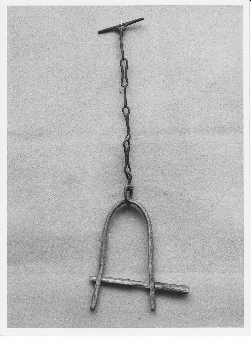 collare da bovino - bottega (sec. XIX)