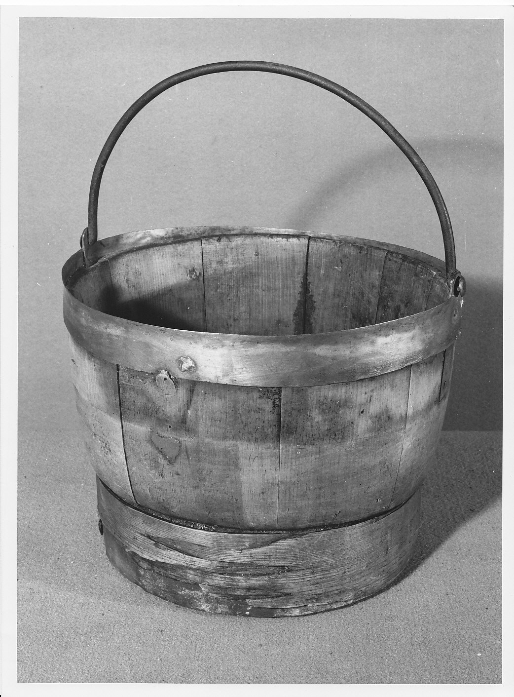 secchio per liquidi - bottega (sec. XIX)