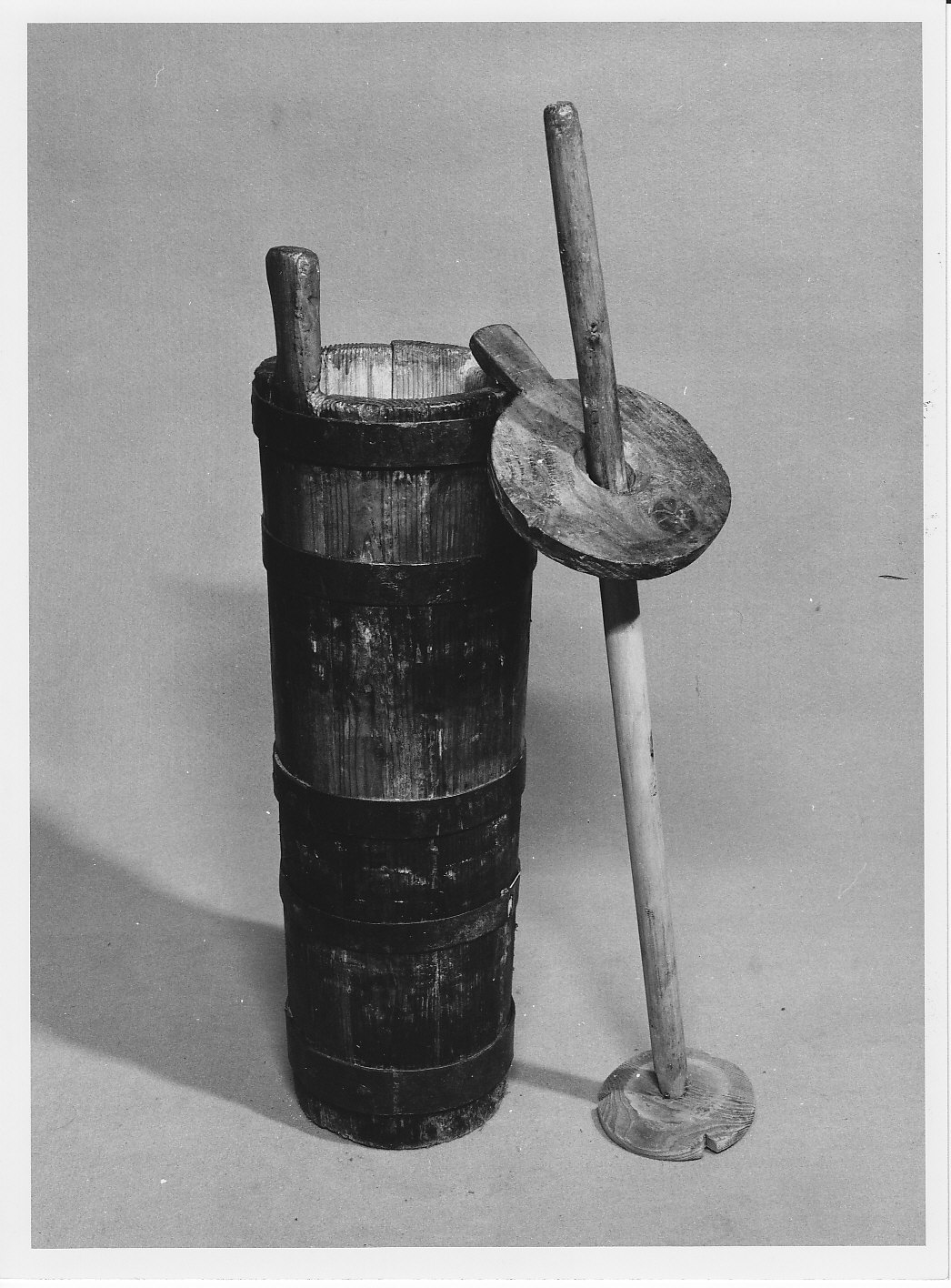 contenitore per il siero del latte - bottega (sec. XIX)