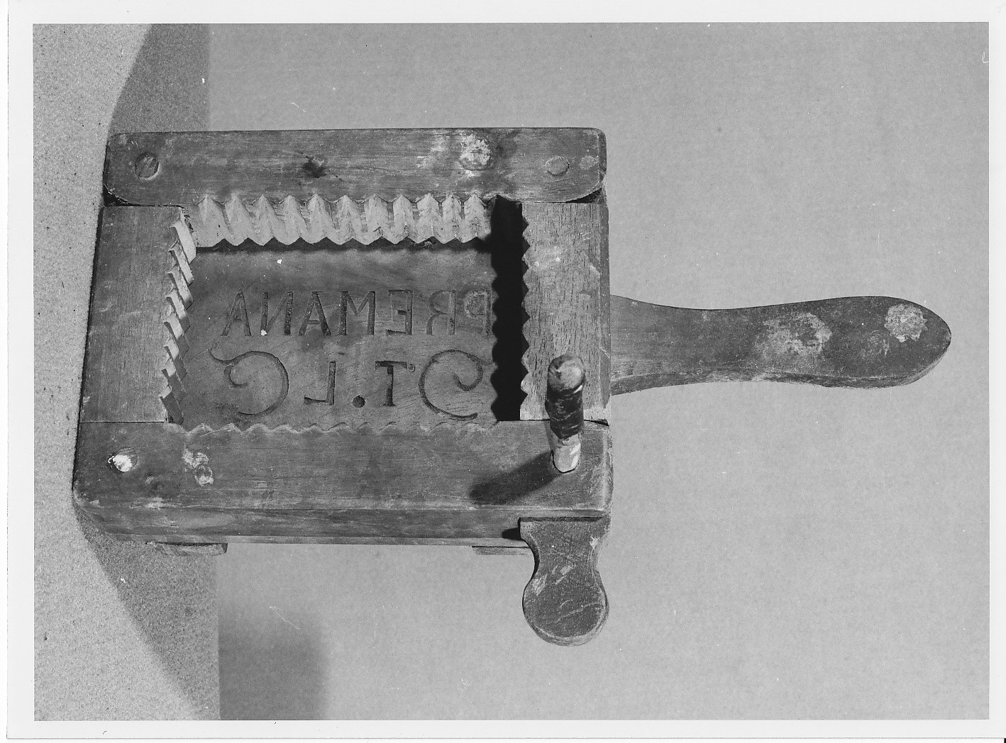 stampo per burro - bottega (sec. XIX)