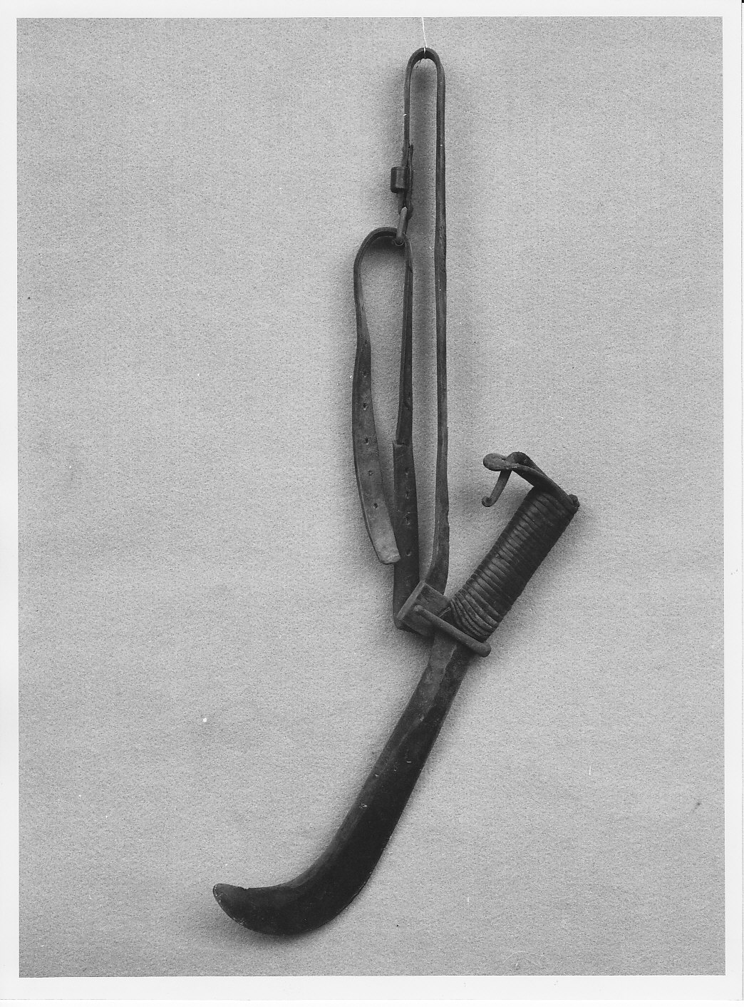 roncola per diboscare - bottega (sec. XIX)