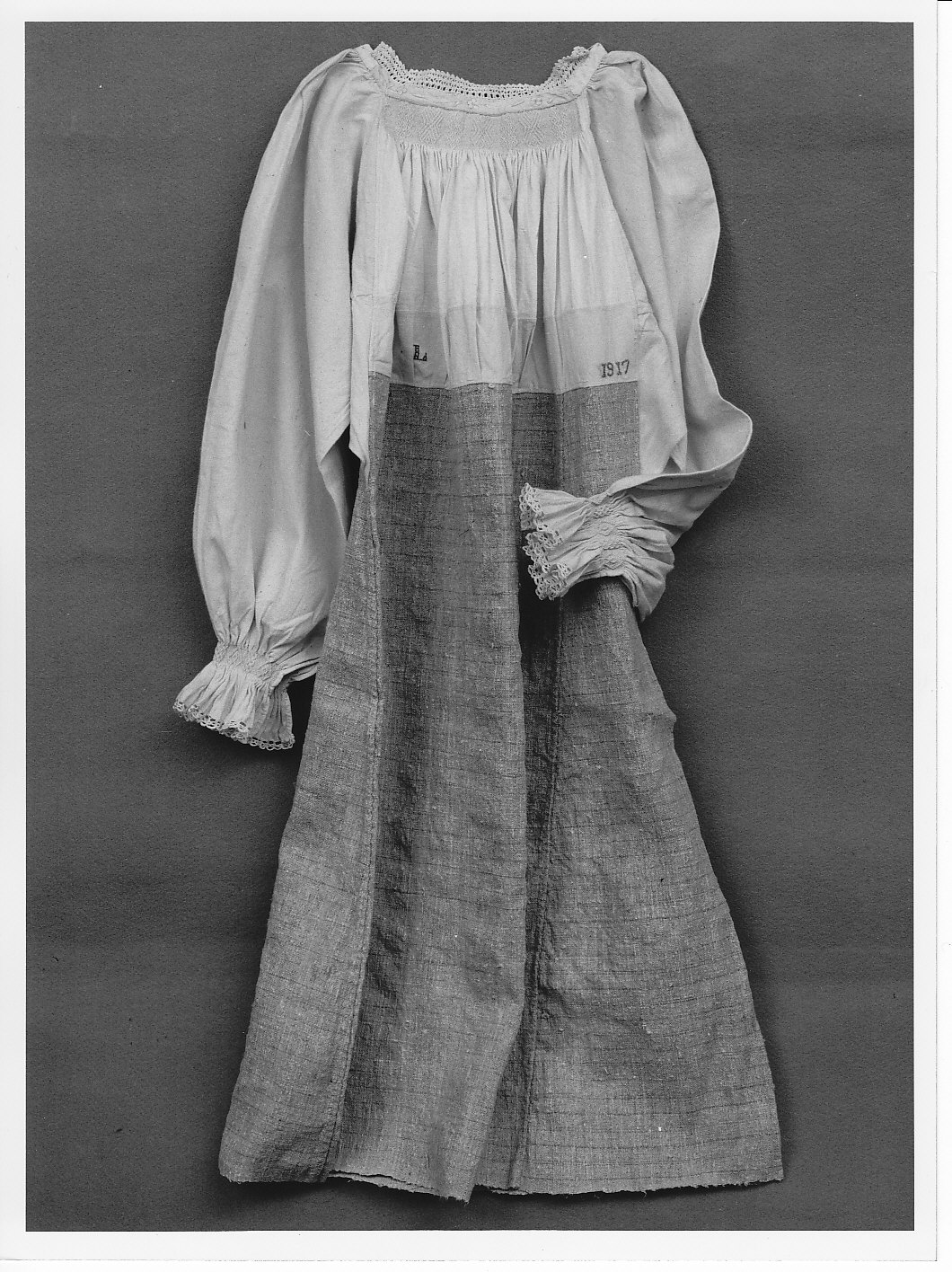 camicia da donna - manifattura (1917)