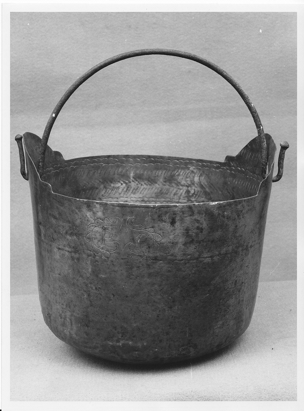 secchio portaacqua - bottega (sec. XIX)