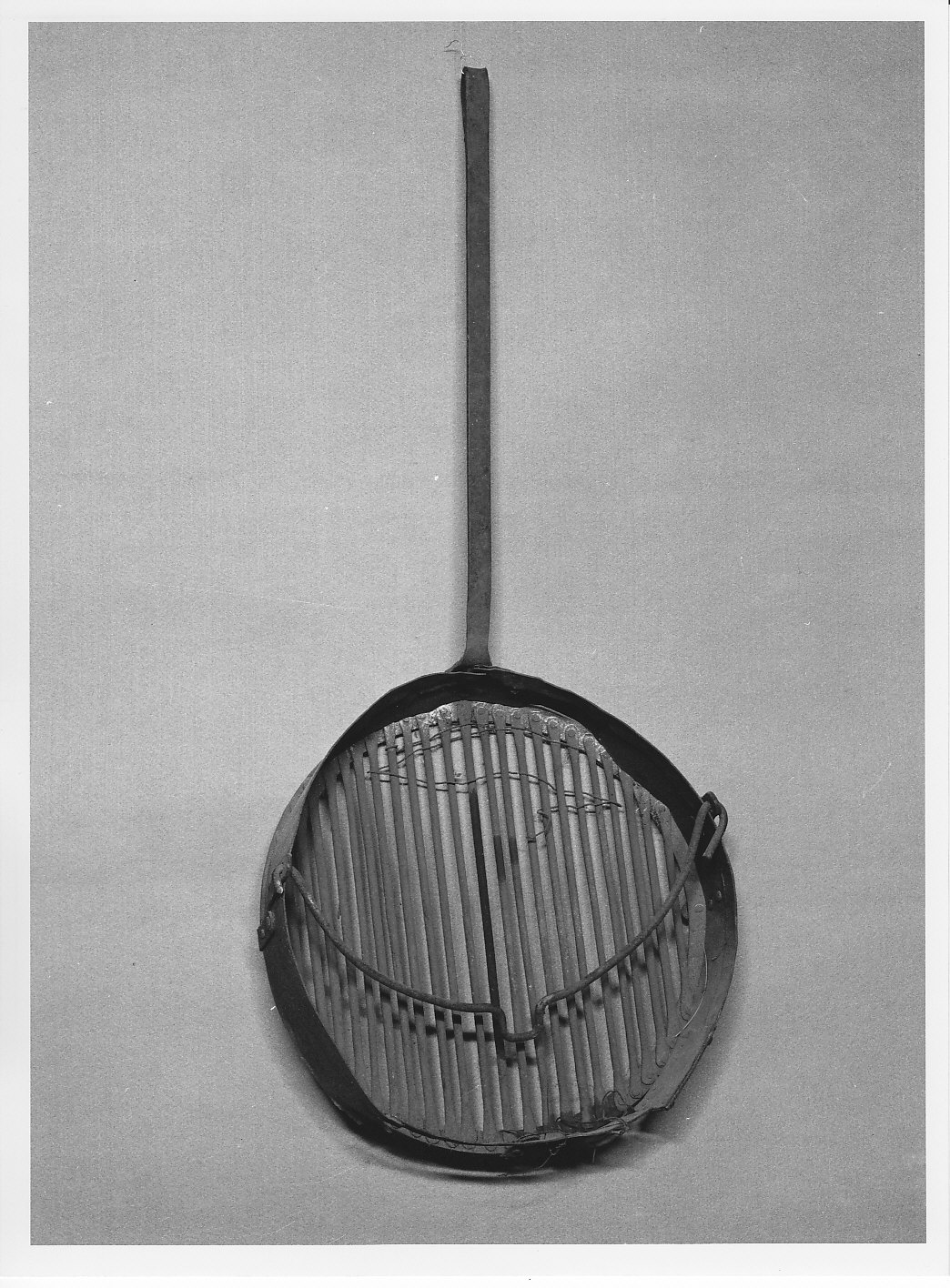 padella per caldarroste - bottega (sec. XIX)