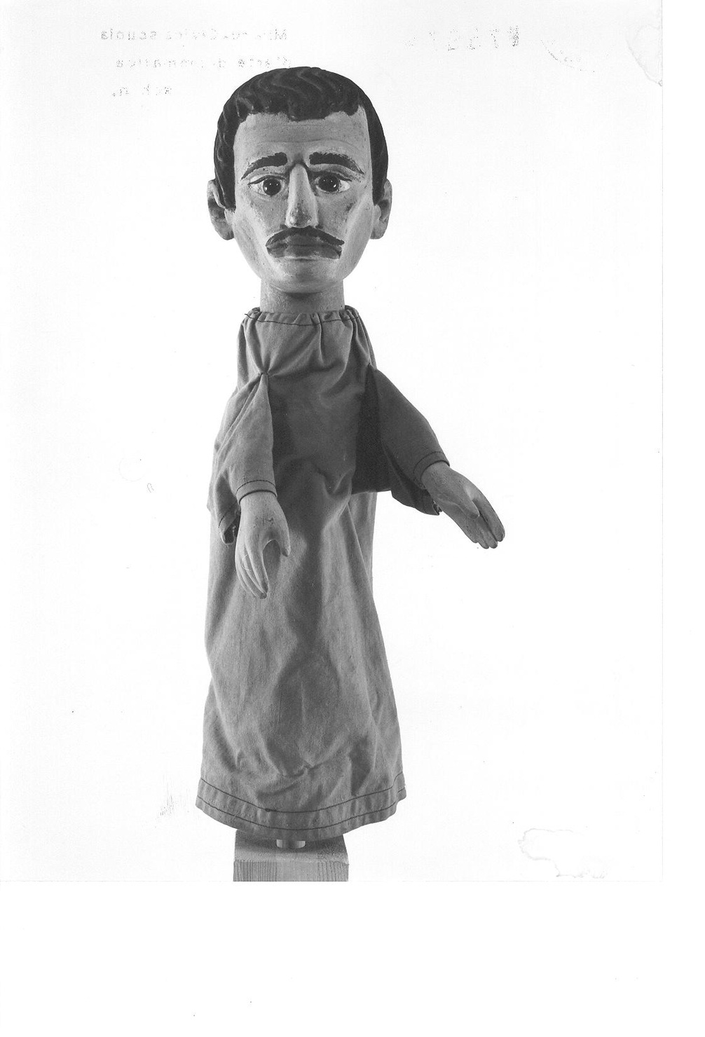 Minosse (burattino) - manifattura (sec. XIX metà)