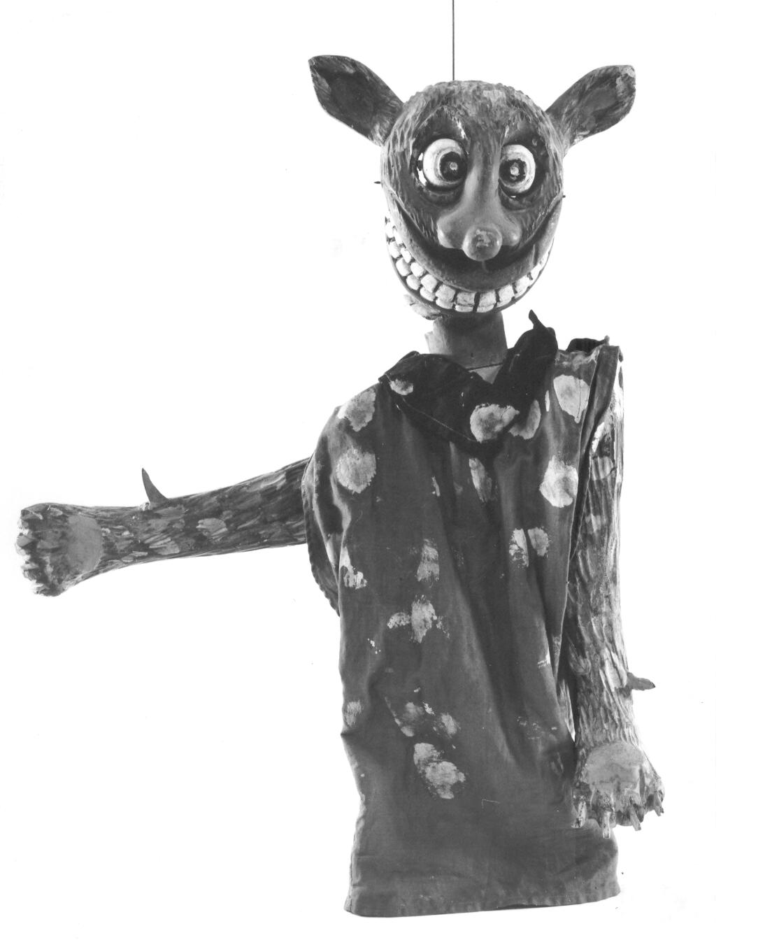 mostro (burattino) - manifattura (sec. XX inizio)