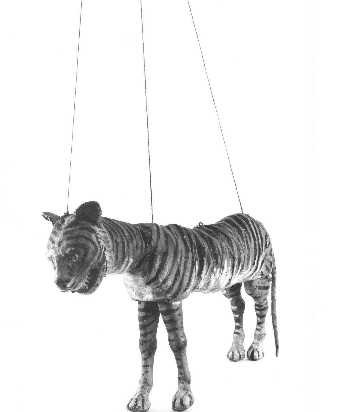 tigre (marionetta) - manifattura (sec. XIX fine)