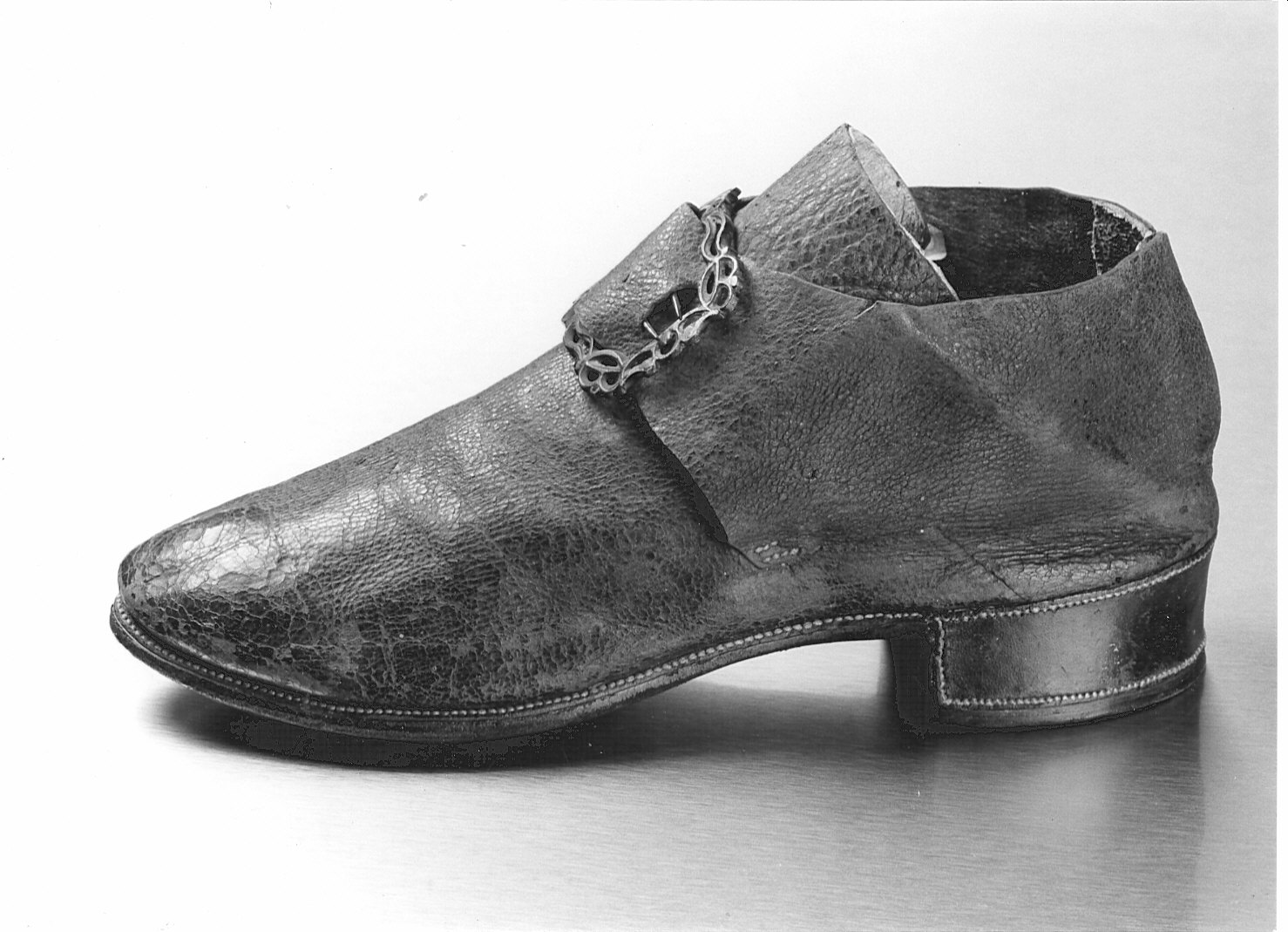 Non rilevato (scarpe da uomo) - manifattura (1760/ 1780)