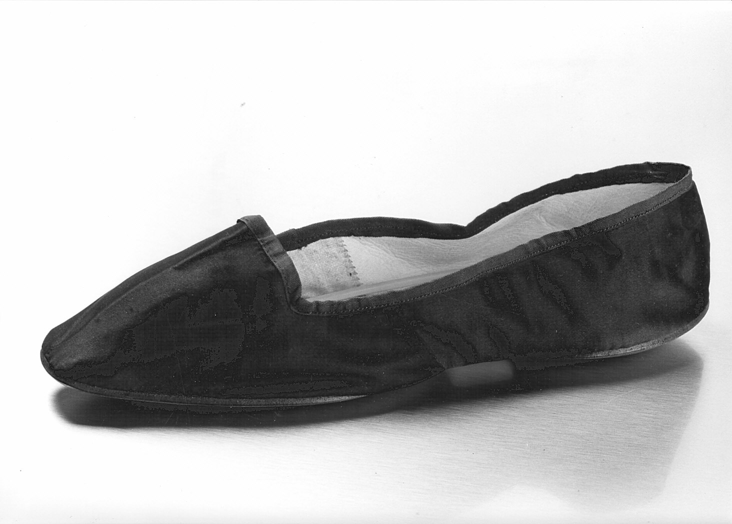 Non rilevato (scarpa femminile) - manifattura (1800/ 1810)