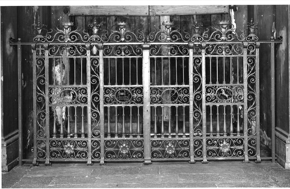 cancello, opera isolata di Nasazio Gabriele (sec. XVII)