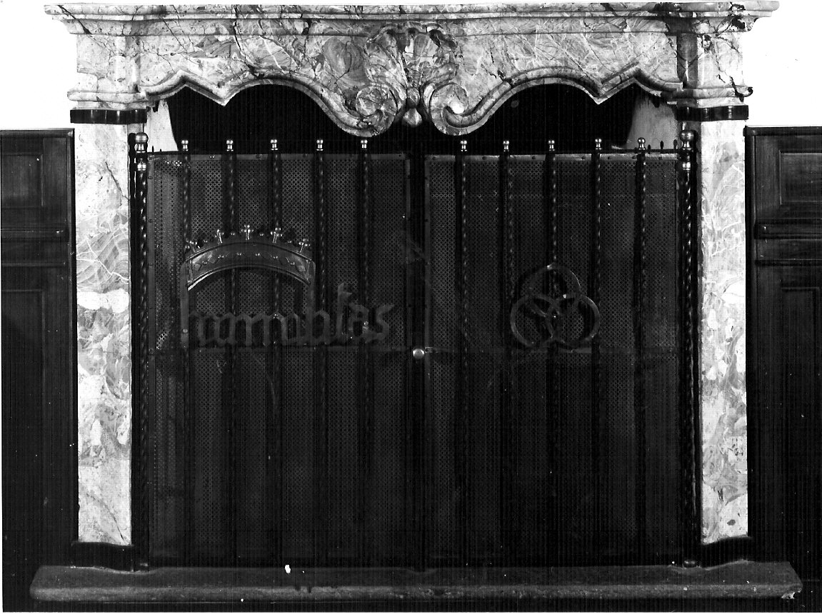 caminetto, opera isolata - bottega lombarda (fine sec. XVIII)