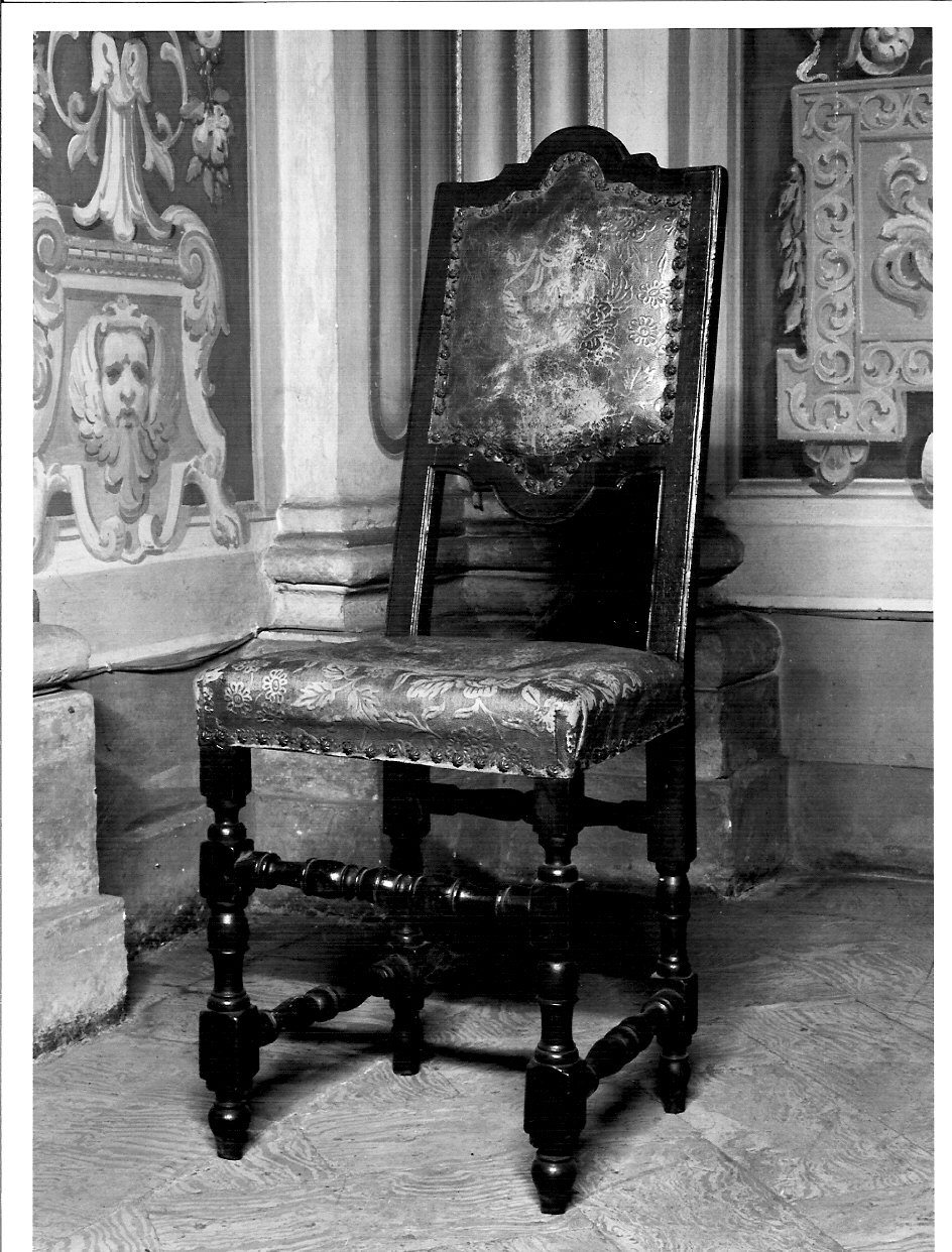 sedia, opera isolata - bottega lombarda (sec. XVII)