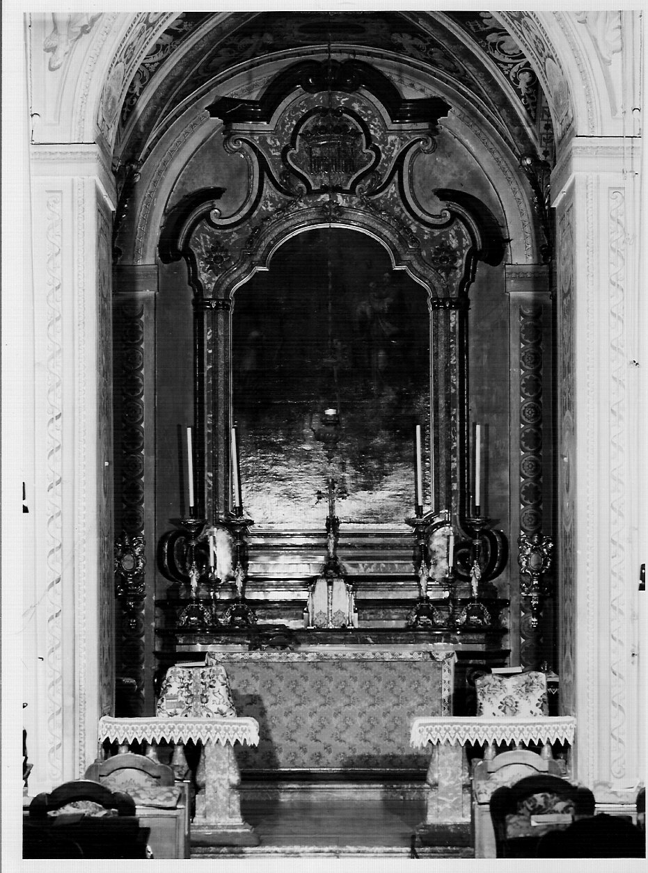 altare, opera isolata di Giudice G.B (sec. XVIII)
