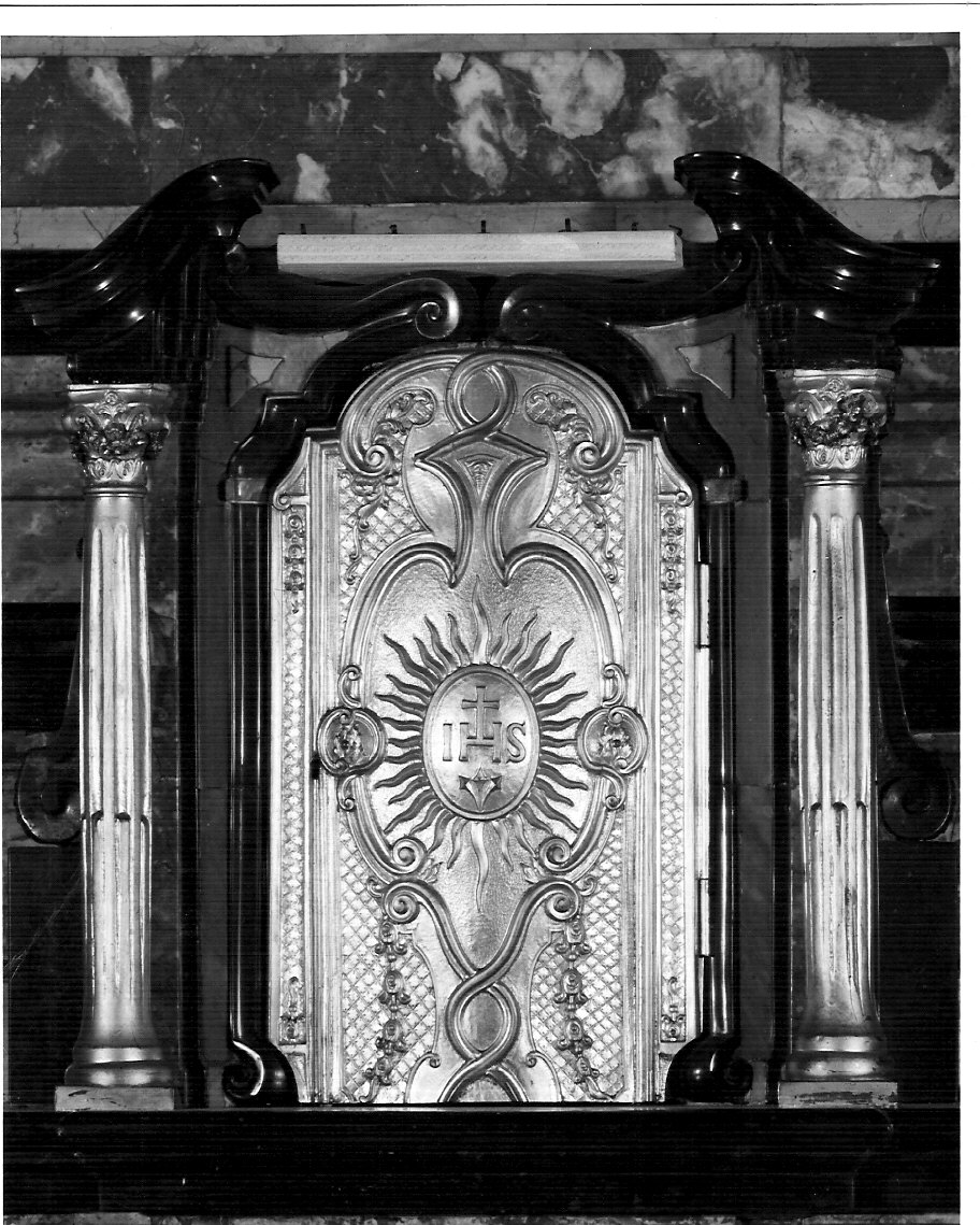 sportello di tabernacolo, elemento d'insieme - bottega lombarda (sec. XX)