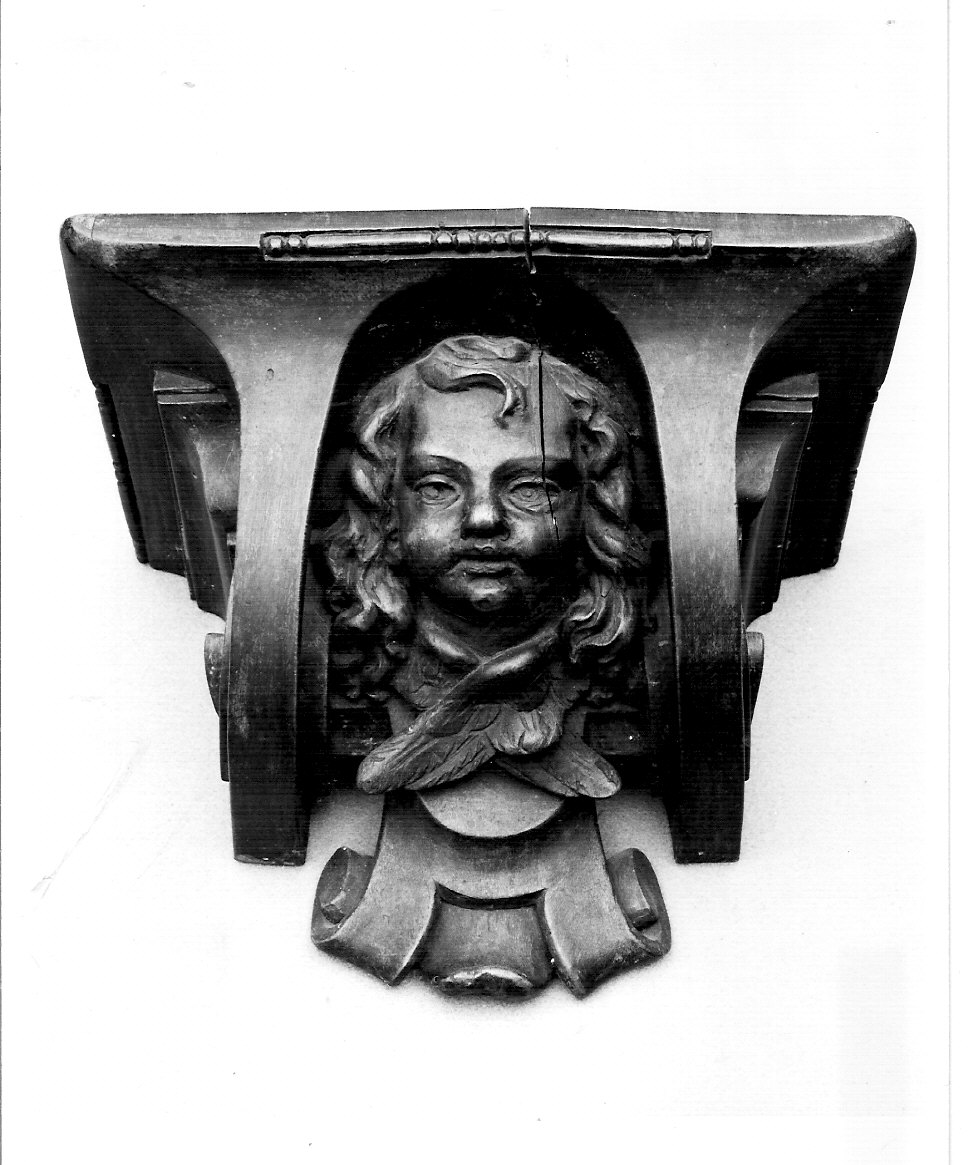 mensola, opera isolata - bottega lombarda (secc. XVII/ XVIII)