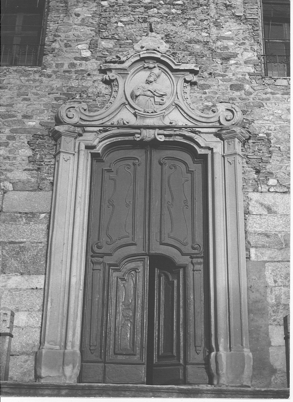 portone - a due battenti, opera isolata - bottega lombarda (sec. XVIII)