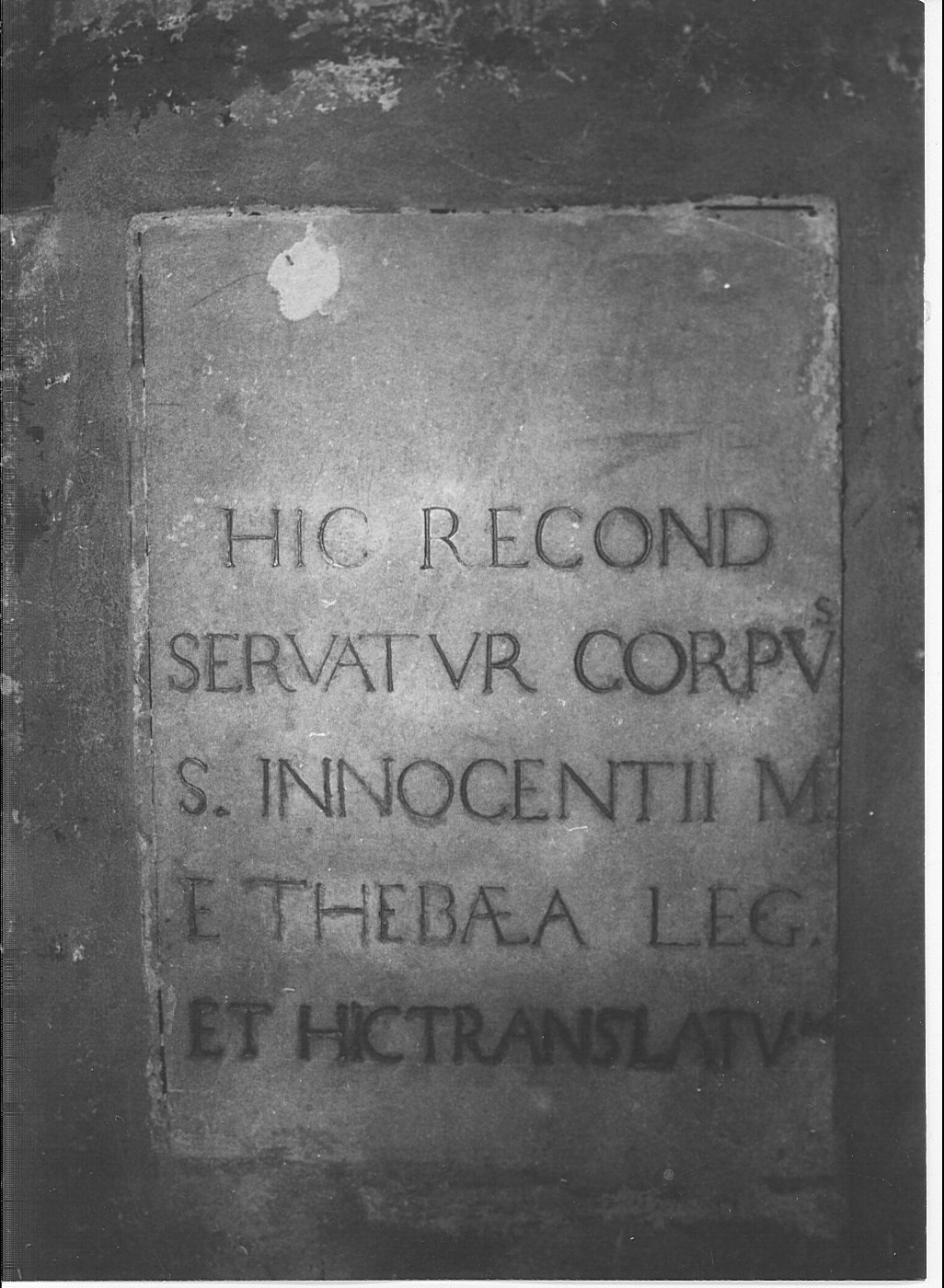 lapide, opera isolata - bottega lombarda (sec. XVII)