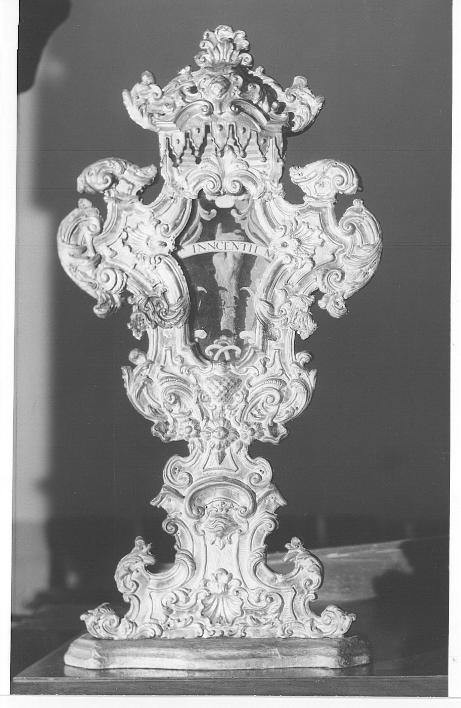 reliquiario - a ostensorio, serie - bottega lombarda (sec. XVIII)