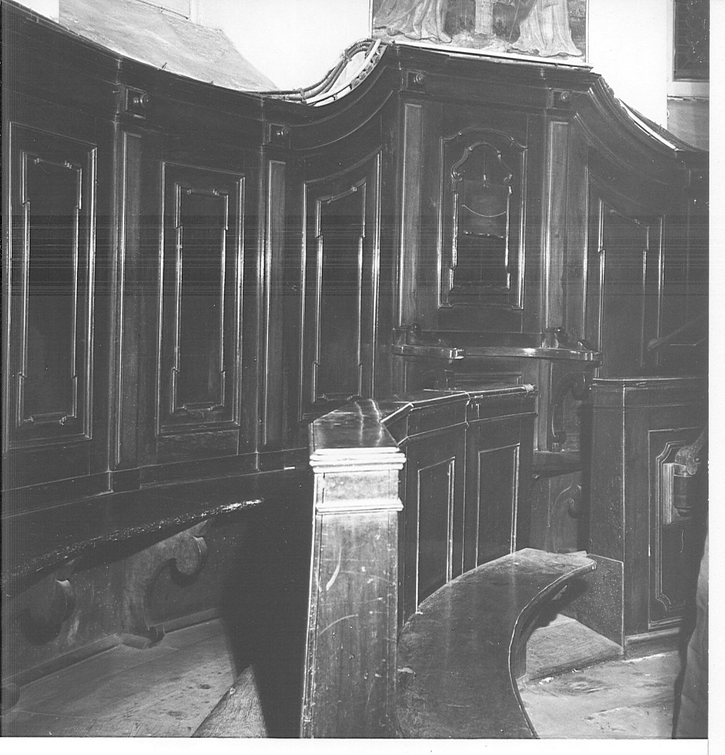 stalli del coro - bottega lombarda (sec. XVII)