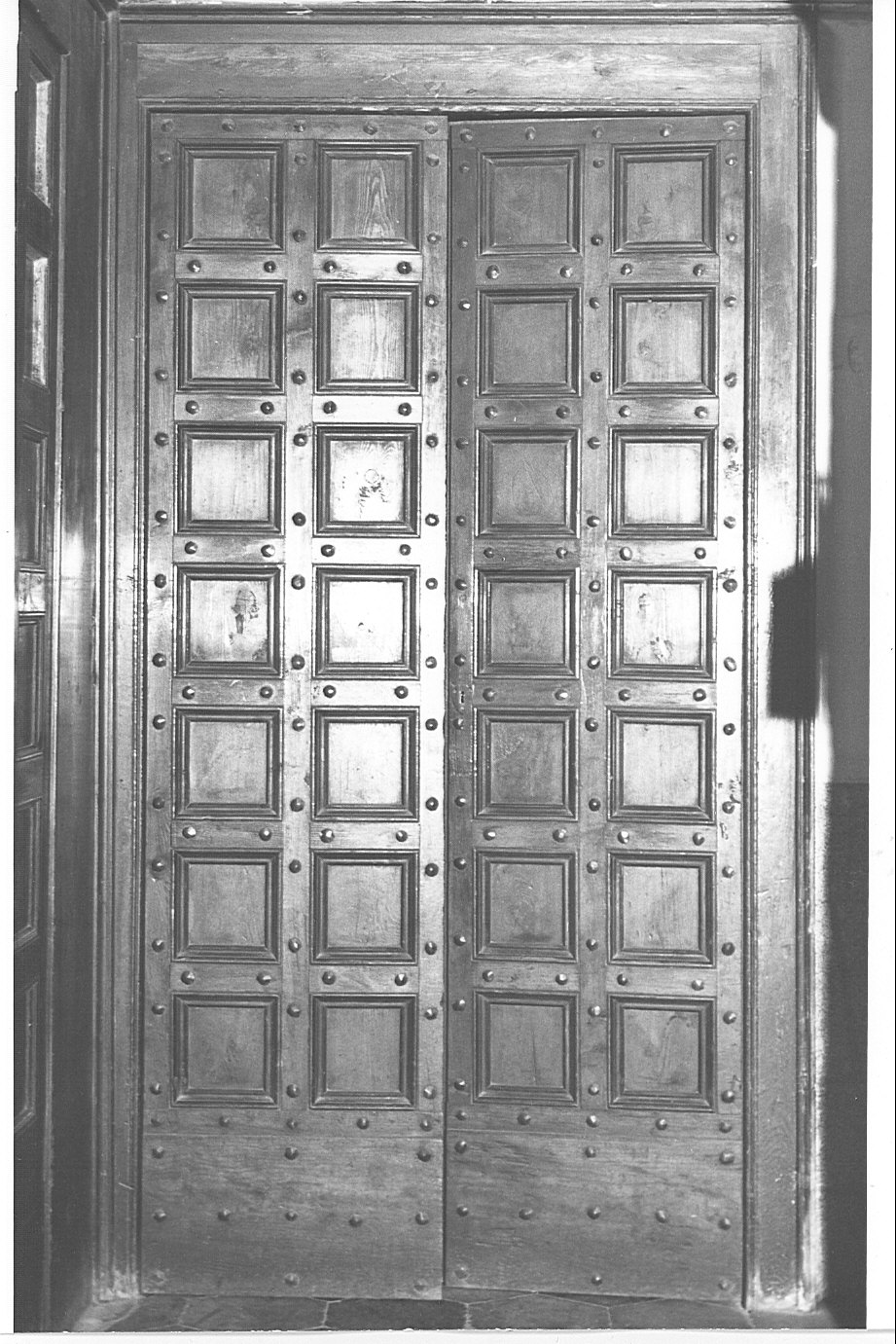 porta - a due battenti - bottega lombarda (sec. XIX)