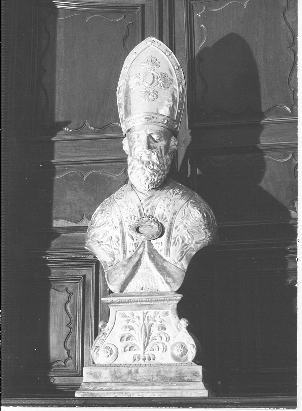 reliquiario - a busto, serie - bottega lombarda (sec. XIX)