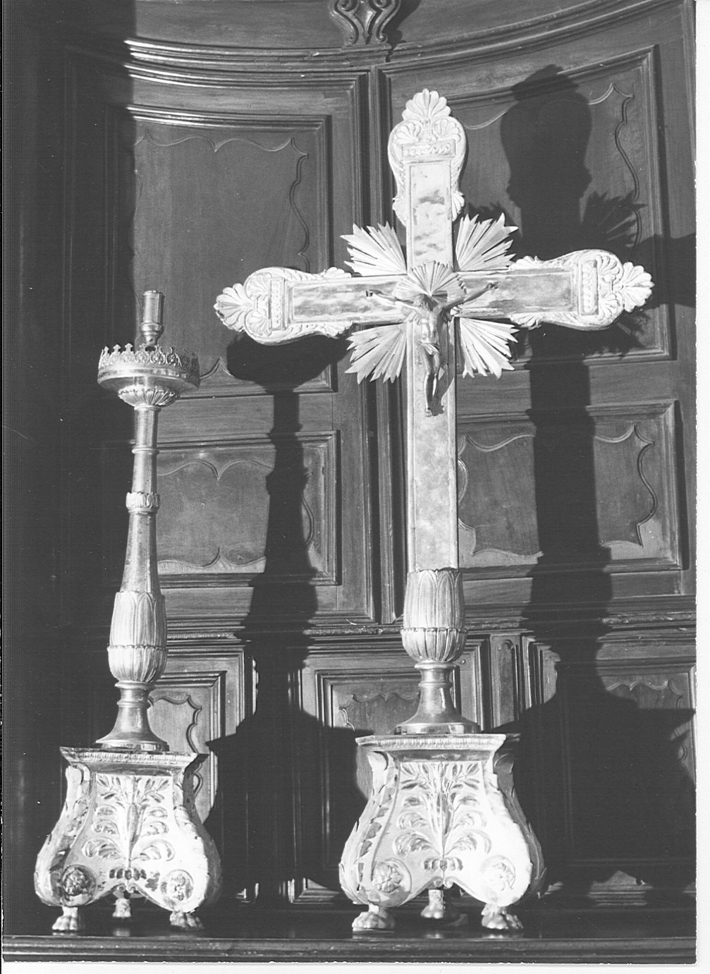 servizio d'altare - bottega lombarda (prima metà sec. XIX)