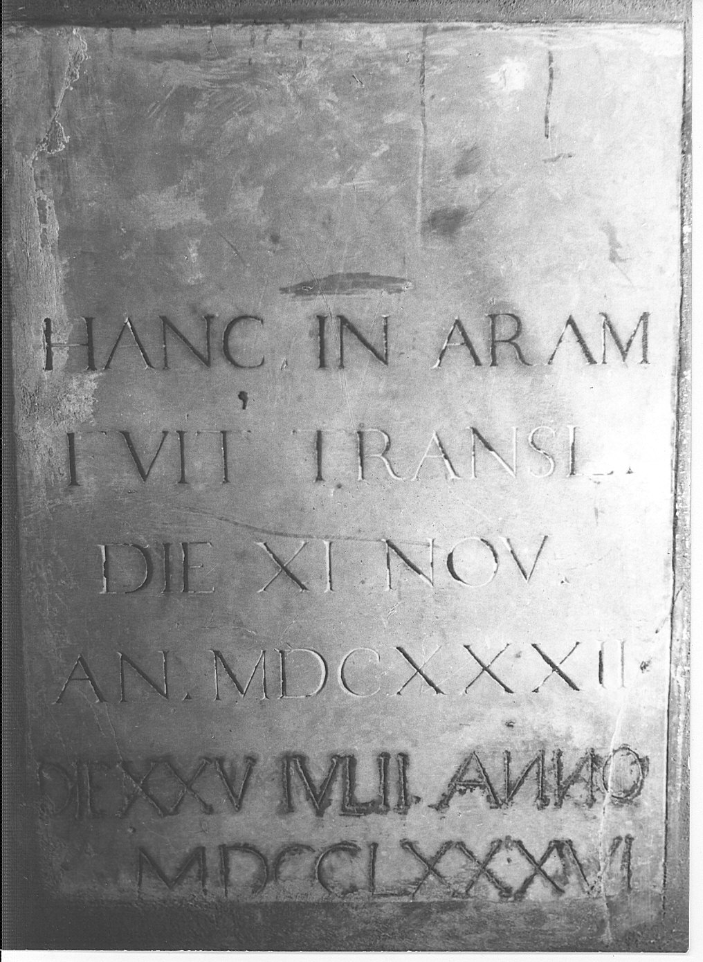 lapide, opera isolata - bottega lombarda (sec. XVII)