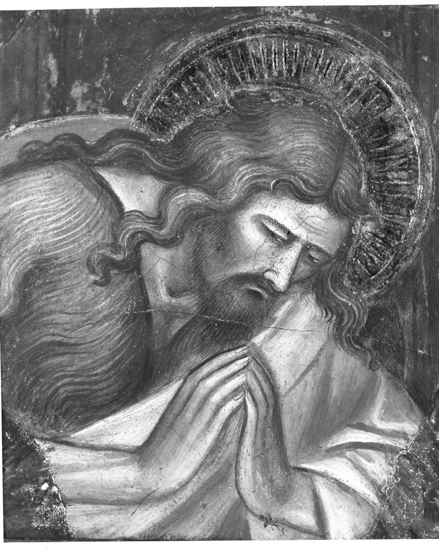 San Giovanni in preghiera (dipinto, opera isolata) di Spinello Aretino (attribuito) (sec. XIV)