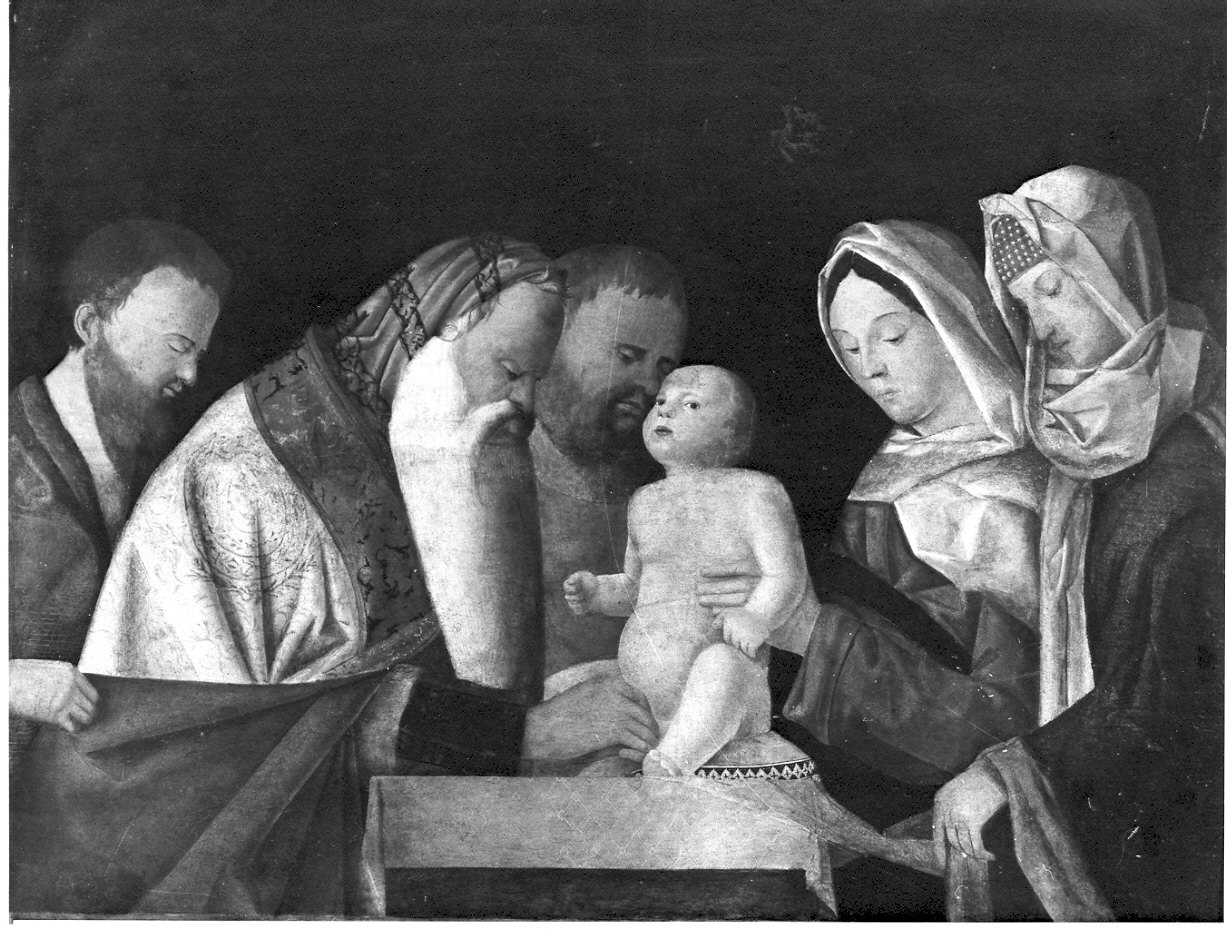 circoncisione di Gesù Bambino (dipinto, opera isolata) di Bellini Giovanni (cerchia) (fine/inizio secc. XV/ XVI)