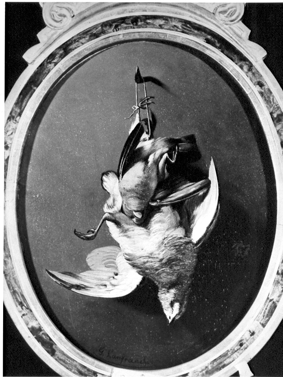 natura morta (dipinto, opera isolata) di Lanfranchi Giovanni - ambito pavese (sec. XIX)
