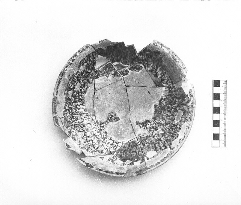 scodella, frammento - manifattura pavese (sec. XVI)