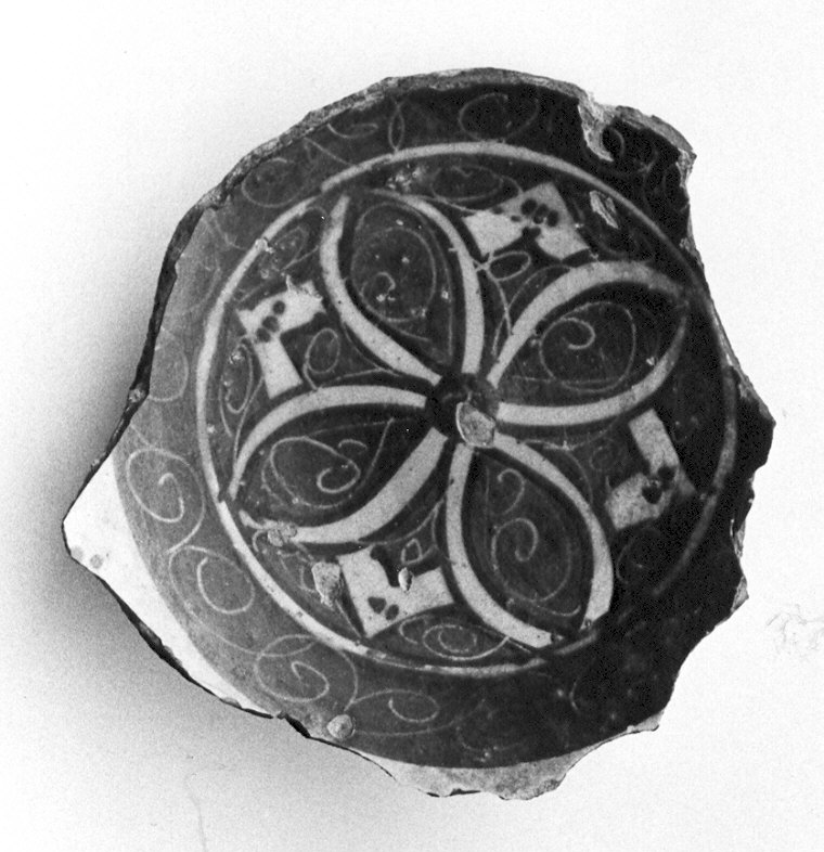 scodella, frammento - ambito egizio (sec. XII)