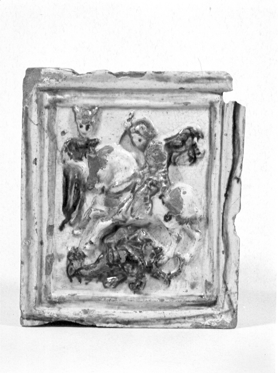 formella, opera isolata - manifattura Italia settentrionale (sec. XV)