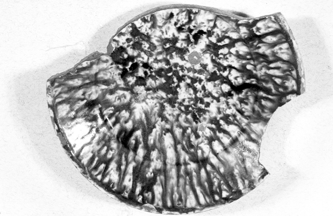 piatto, frammento - manifattura lombarda (sec. XVI)