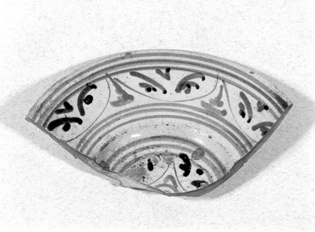 scodella, frammento - manifattura Italia settentrionale (sec. XVI)