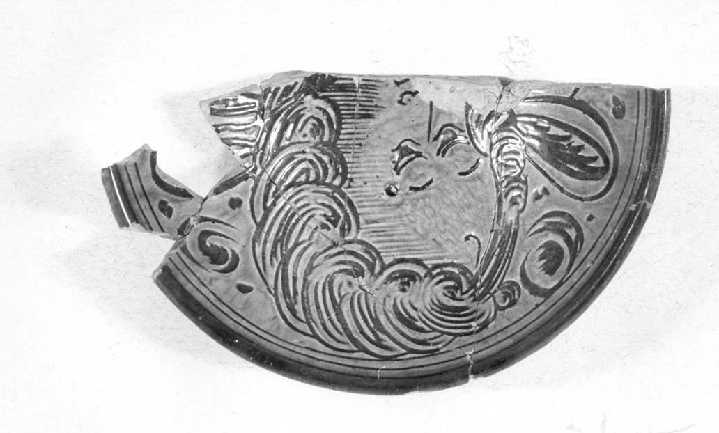 bacino, frammento - manifattura Italia settentrionale (sec. XVII)