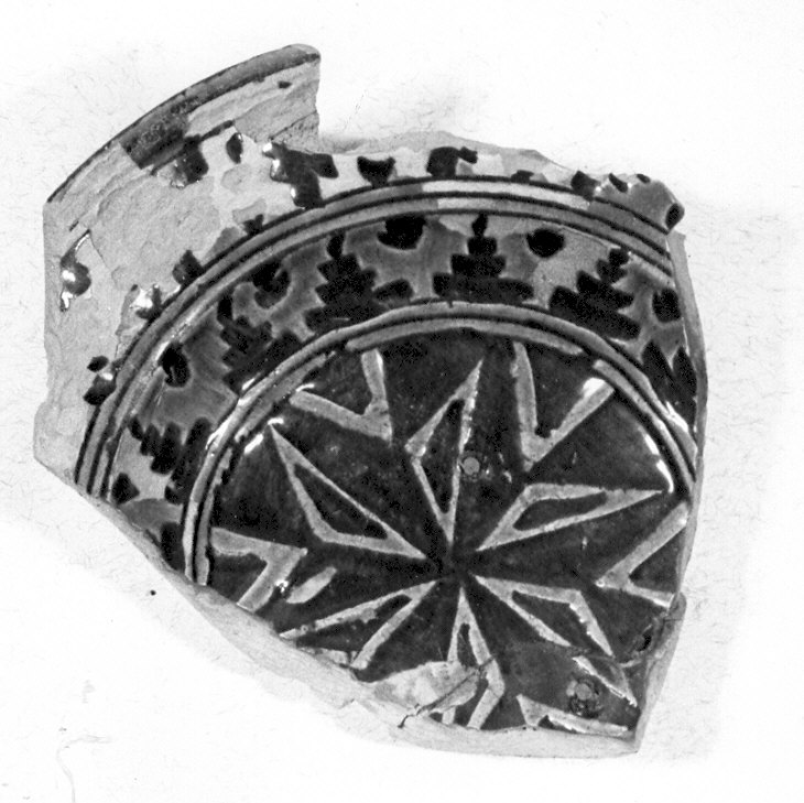 scodella, frammento - manifattura Italia settentrionale (sec. XVII)