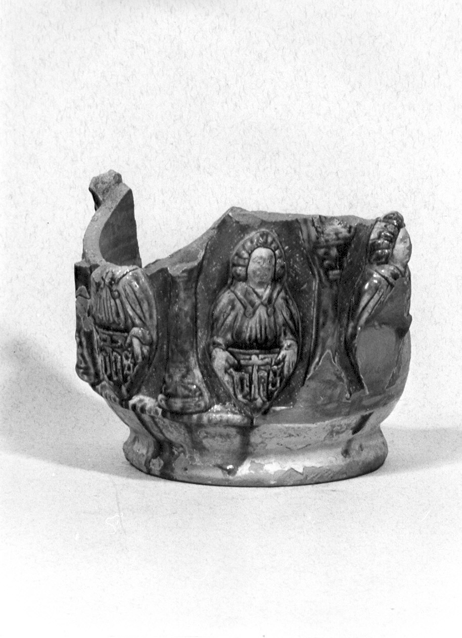 coppa, frammento - manifattura Italia settentrionale (sec. XVII)