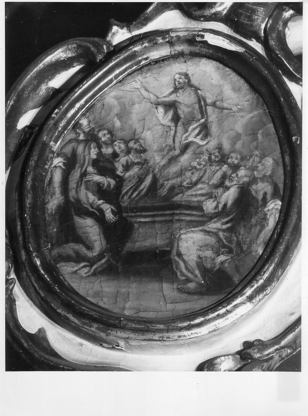 ascensione di Cristo (dipinto, elemento d'insieme) - ambito piemontese (sec. XVIII)