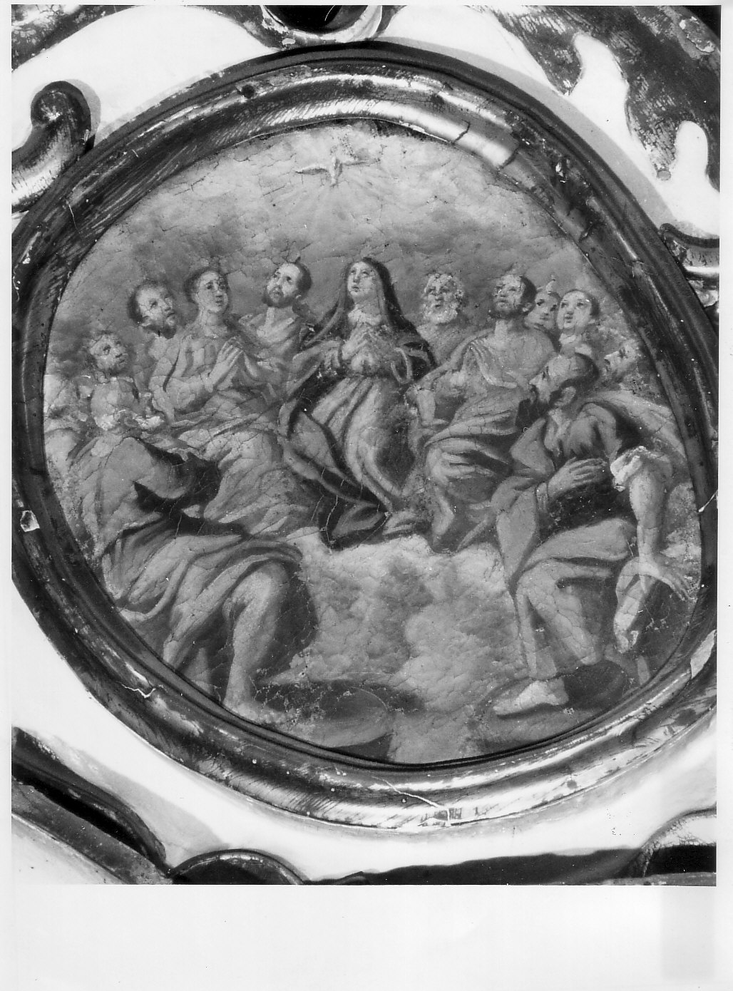 Pentecoste (dipinto, elemento d'insieme) - ambito piemontese (sec. XVIII)