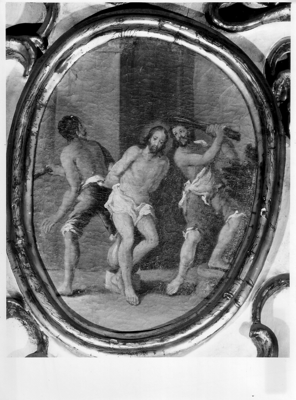 flagellazione di Cristo (dipinto, elemento d'insieme) - ambito piemontese (sec. XVIII)