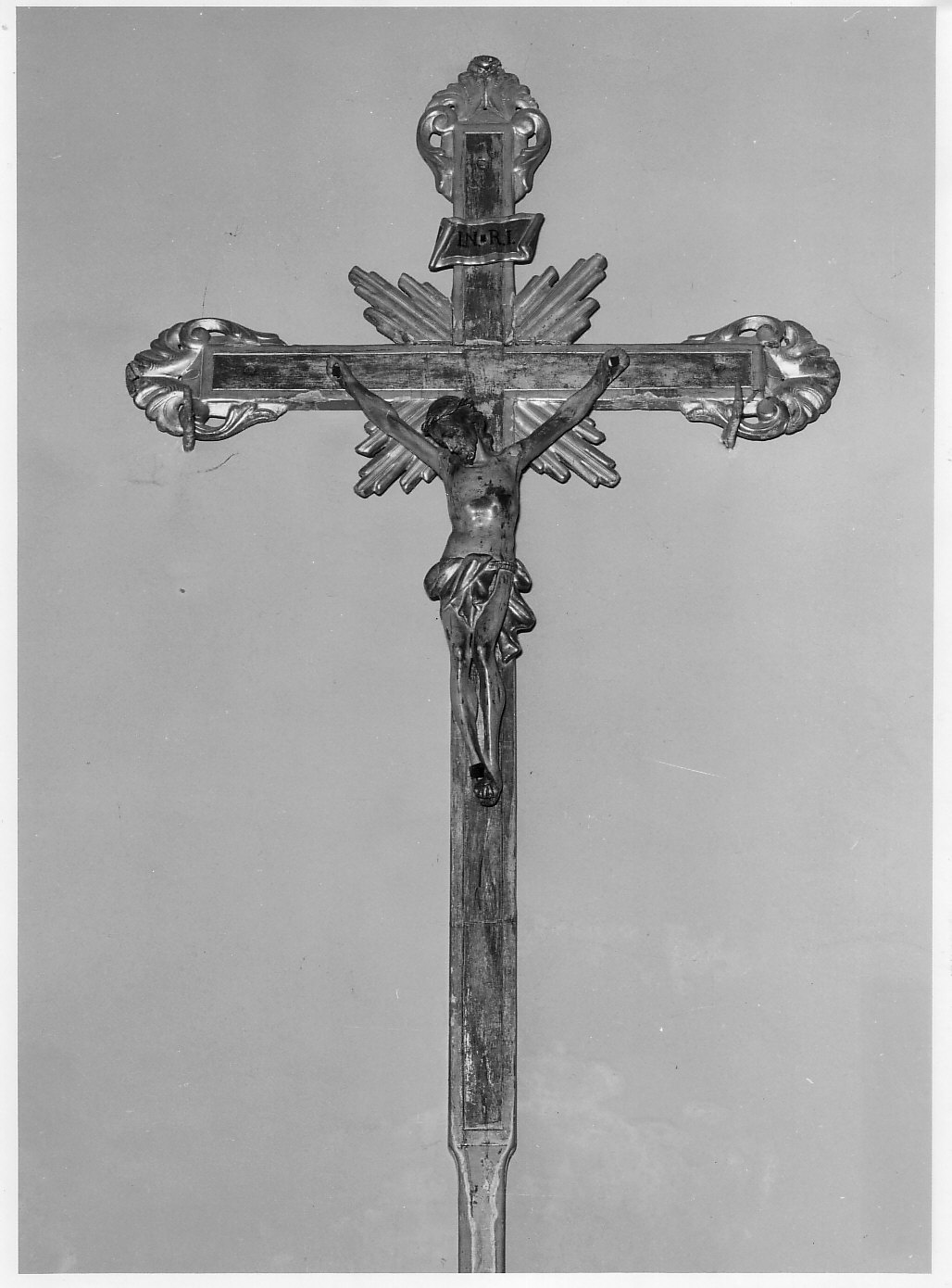 crocifisso, opera isolata - bottega pavese (secc. XVIII/ XIX)