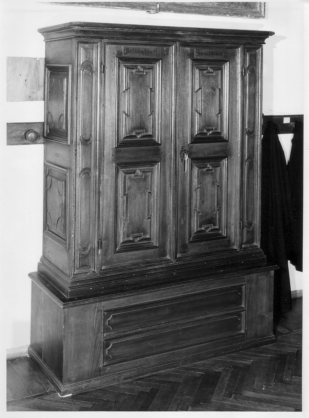 armadio per reliquiari, opera isolata - bottega lombarda (sec. XIX)